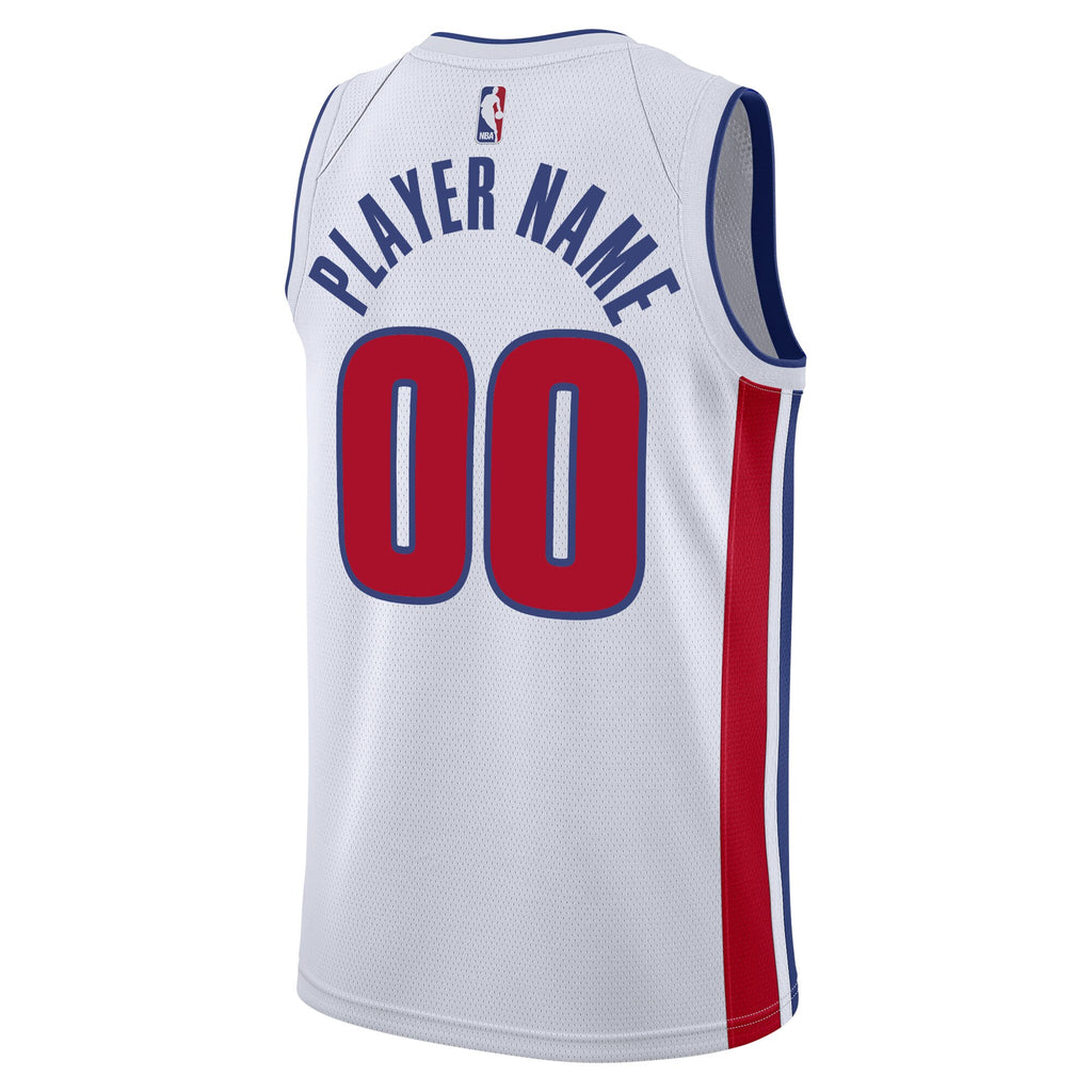 Detroit Pistons Nike Association Swingman Jersey - Custom - Youth