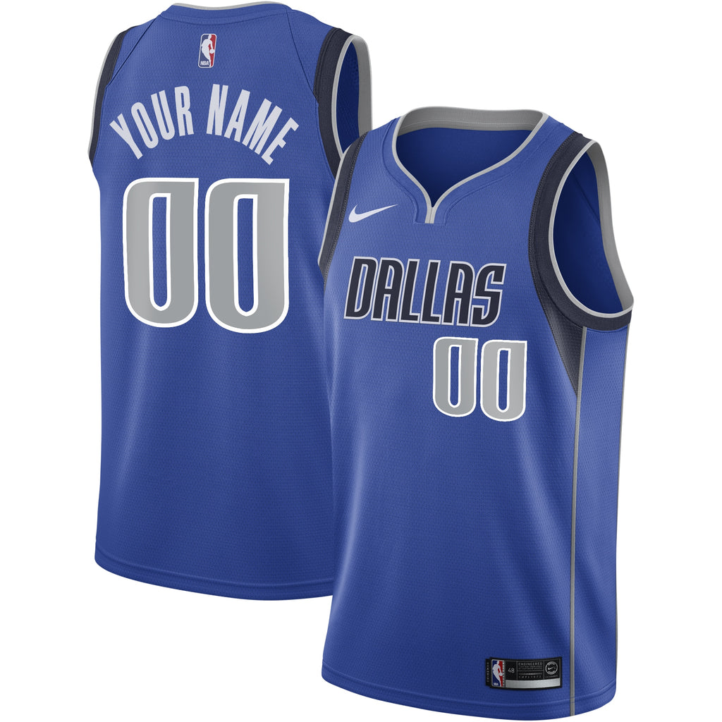 Dallas Mavericks Nike Icon Swingman Jersey - Custom - Youth