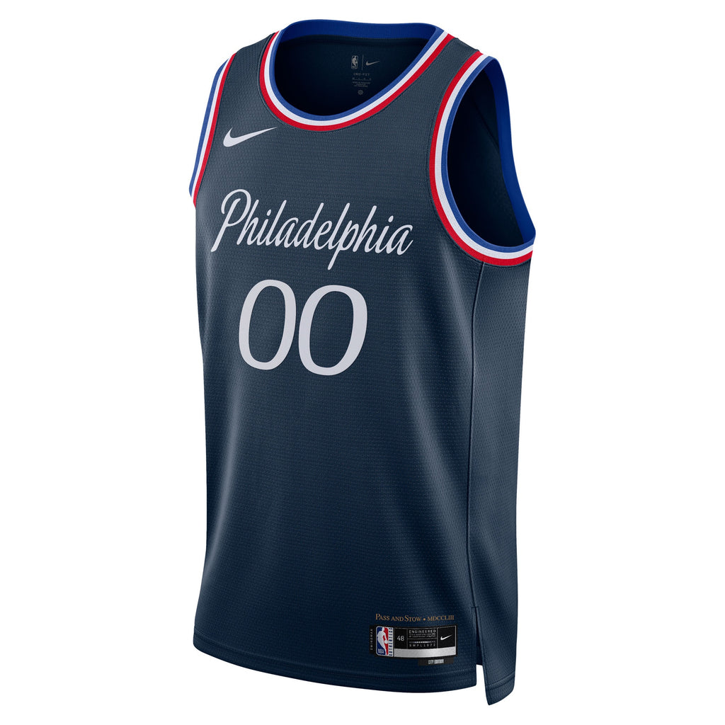 Nike  Philadelphia 76ers 2025/26 City Edition Swingman Jersey - Custom - Unisex