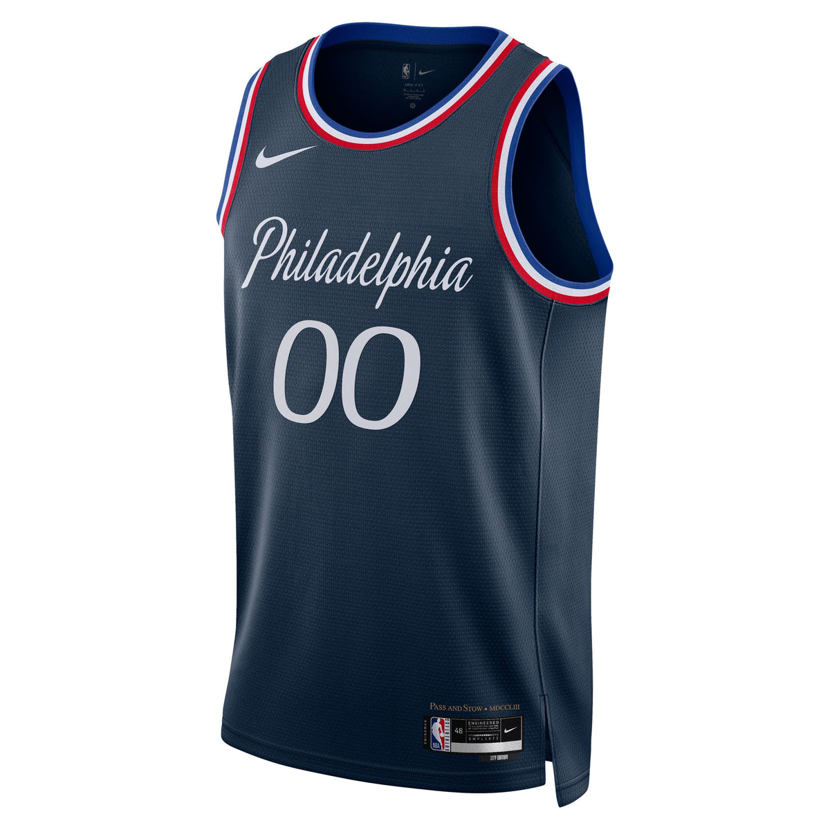Nike  Philadelphia 76ers 2025/26 City Edition Swingman Jersey - Custom - Unisex