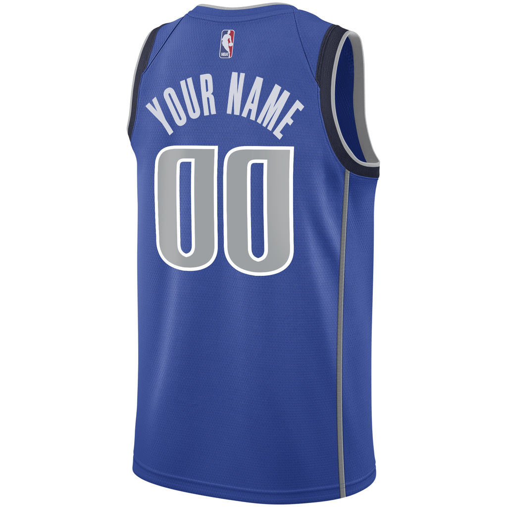 Dallas Mavericks Nike Icon Swingman Jersey - Custom - Youth