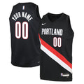 Portland Trail Blazers Nike Replica Icon Swingman Jersey - Custom - Youth