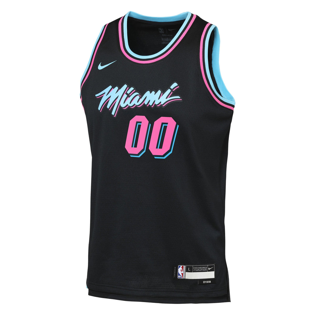 Nike  Miami Heat 2025/26 City Edition Swingman Jersey - Custom - Youth