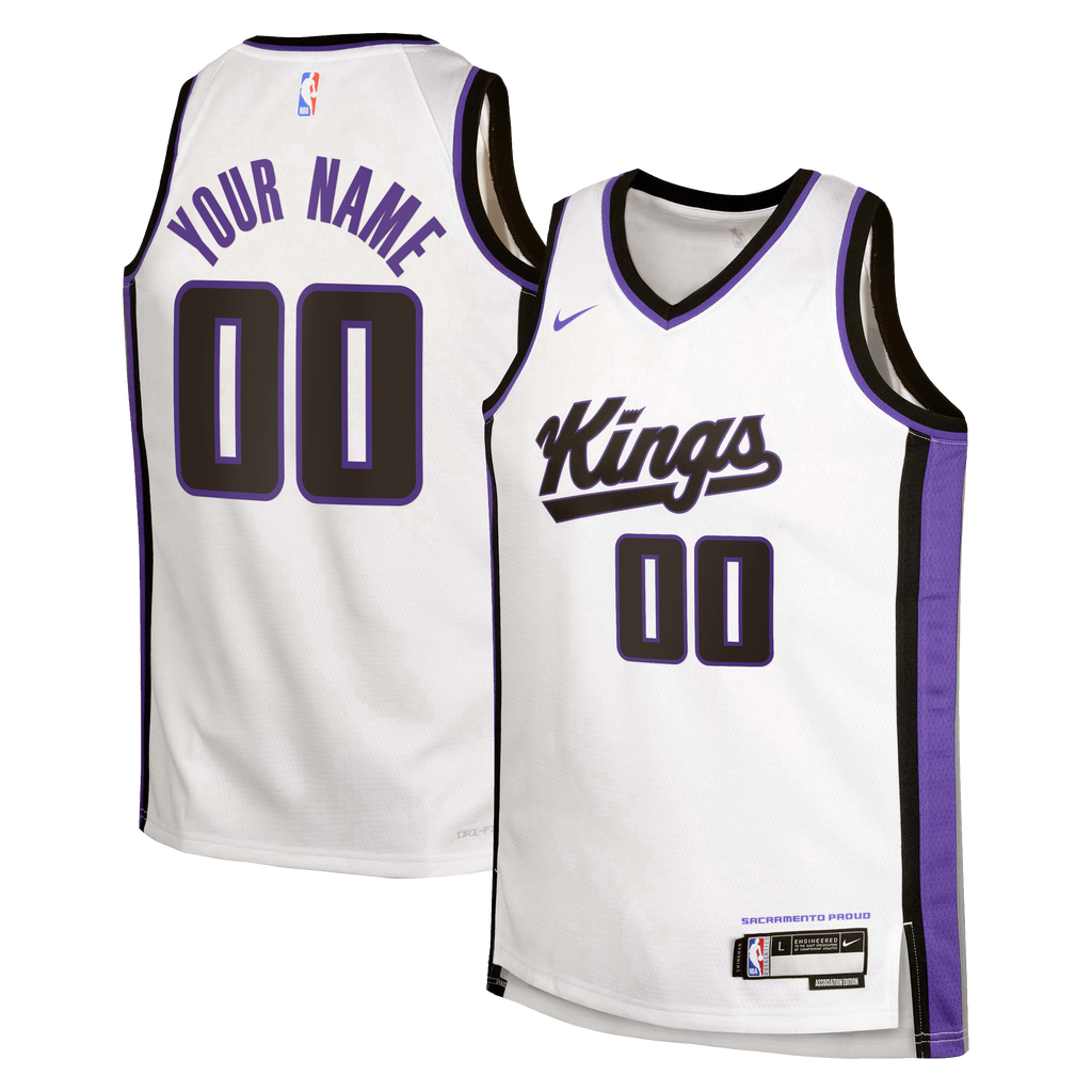 Sacramento Kings Nike Association Swingman Jersey - Custom - Youth