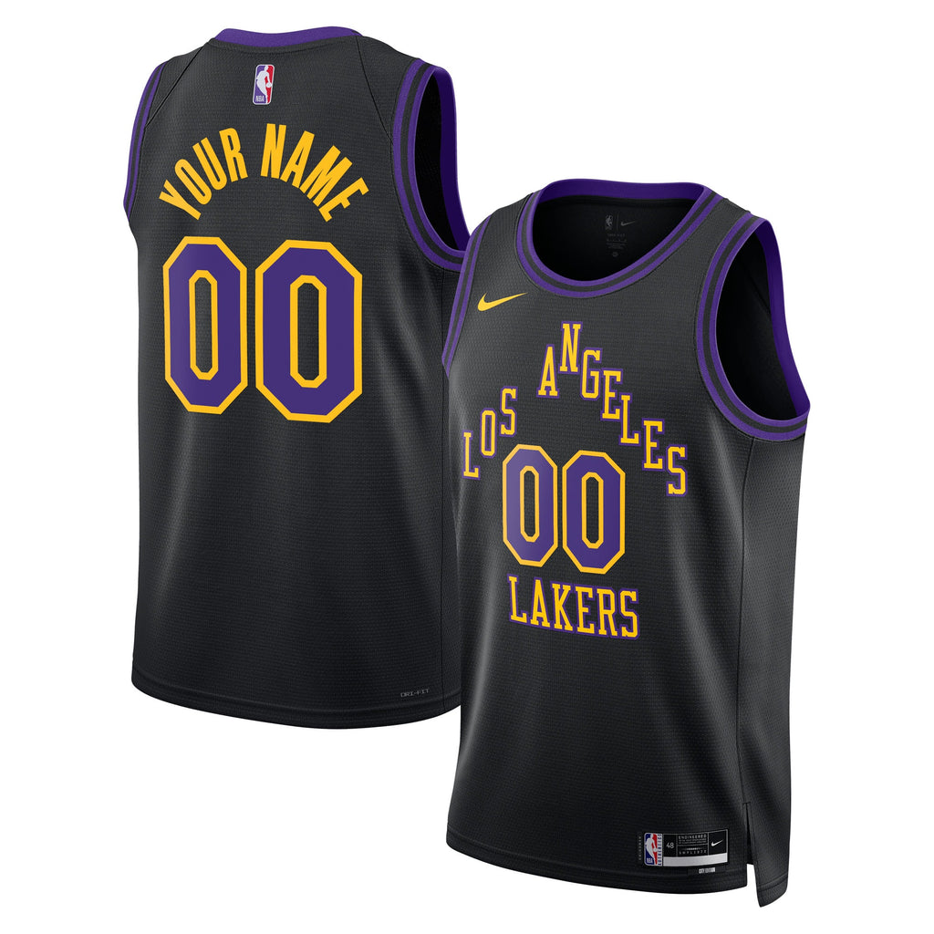 Nike  Los Angeles Lakers 2025/26 City Edition Swingman Jersey - Custom - Unisex