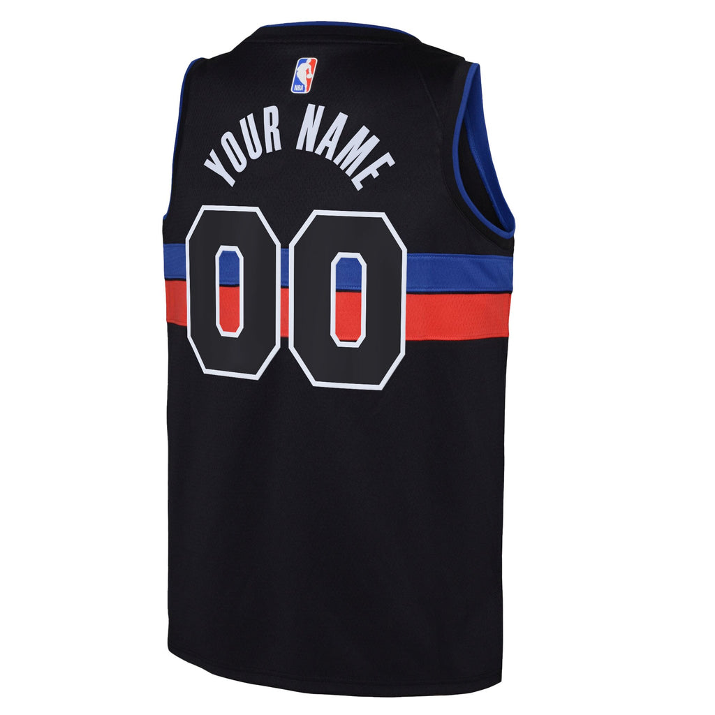 Detroit Pistons Nike Replica Statement Swingman Jersey - Custom - Youth