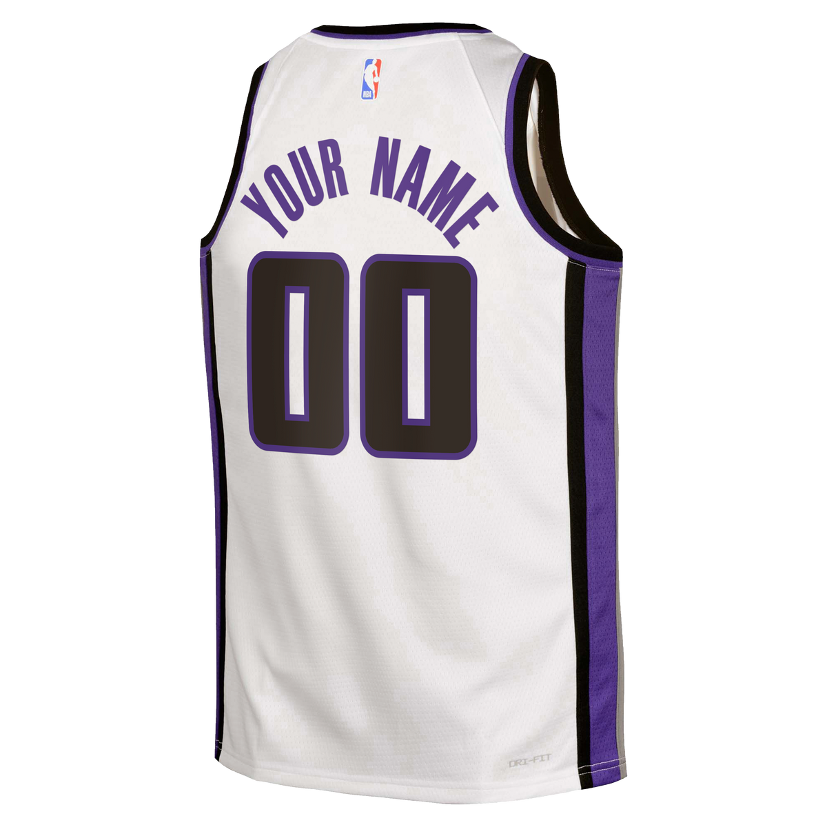 Sacramento Kings Nike Association Swingman Jersey - Custom - Youth