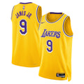 Los Angeles Lakers Nike Icon Swingman Jersey - Gold - Bronny James - Unisex