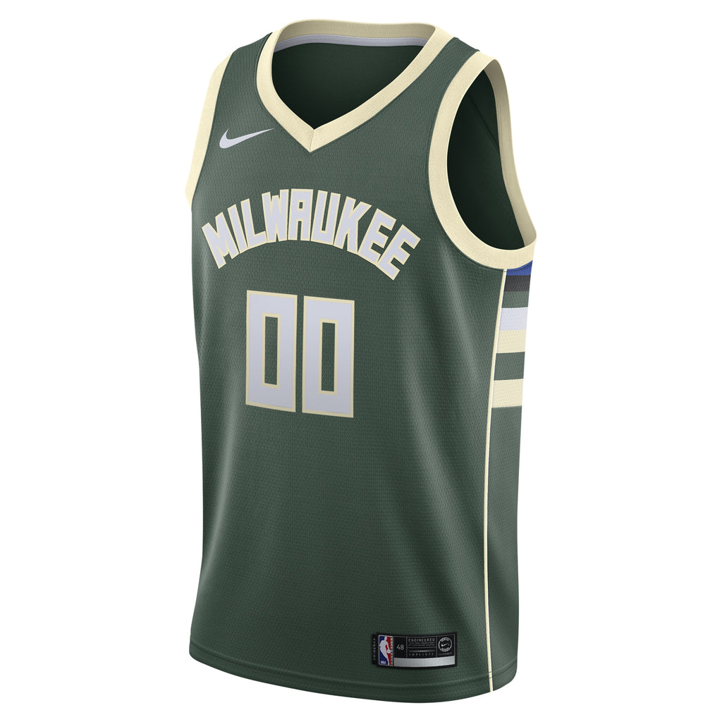 Milwaukee Bucks Nike Icon Swingman Jersey - Custom - Youth