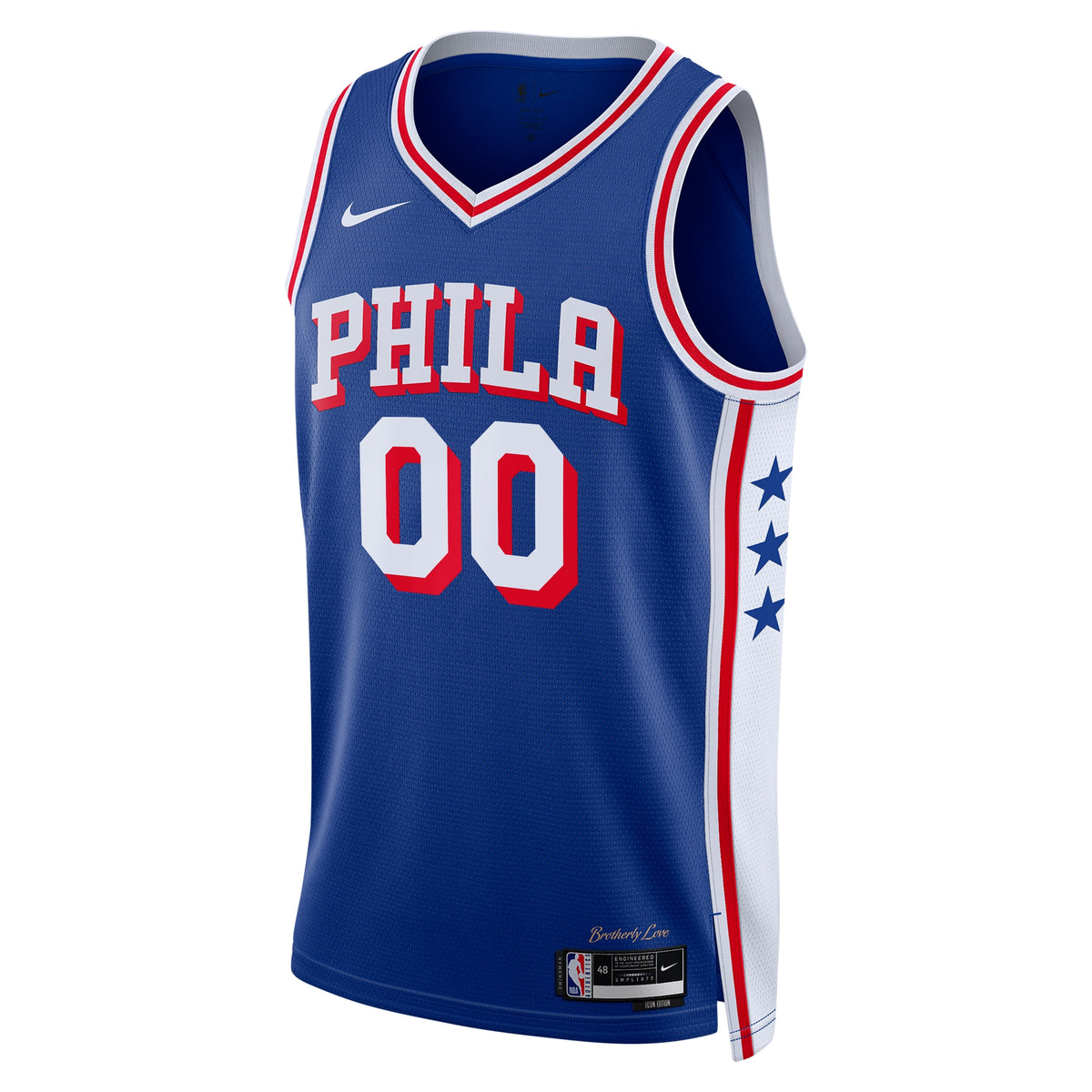 Philadelphia 76ers Nike Icon Swingman Jersey - Custom - Youth