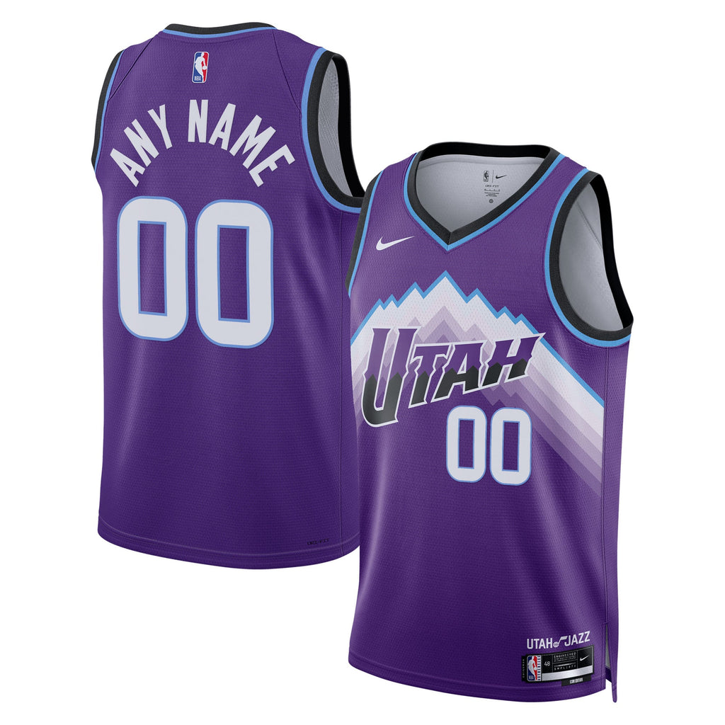 Utah Jazz Nike Replica Icon Swingman Jersey - Custom - Youth
