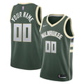 Milwaukee Bucks Nike Icon Swingman Jersey - Custom - Youth