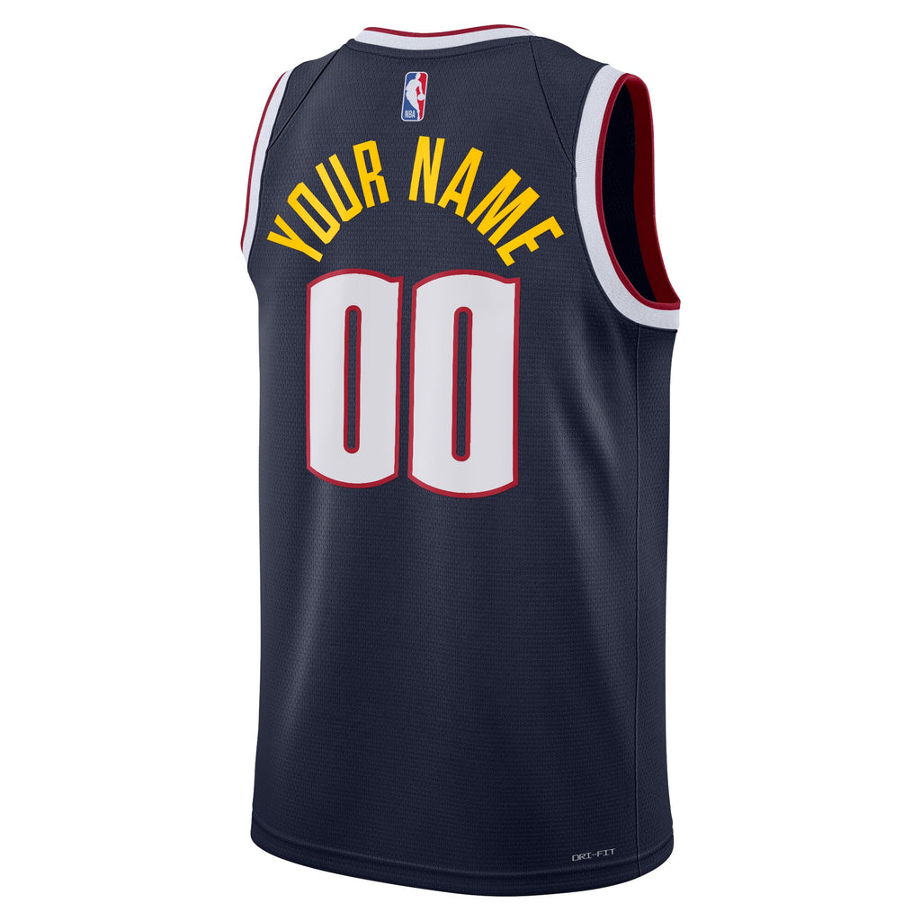 Denver Nuggets Nike Icon Swingman Jersey - Custom - Youth