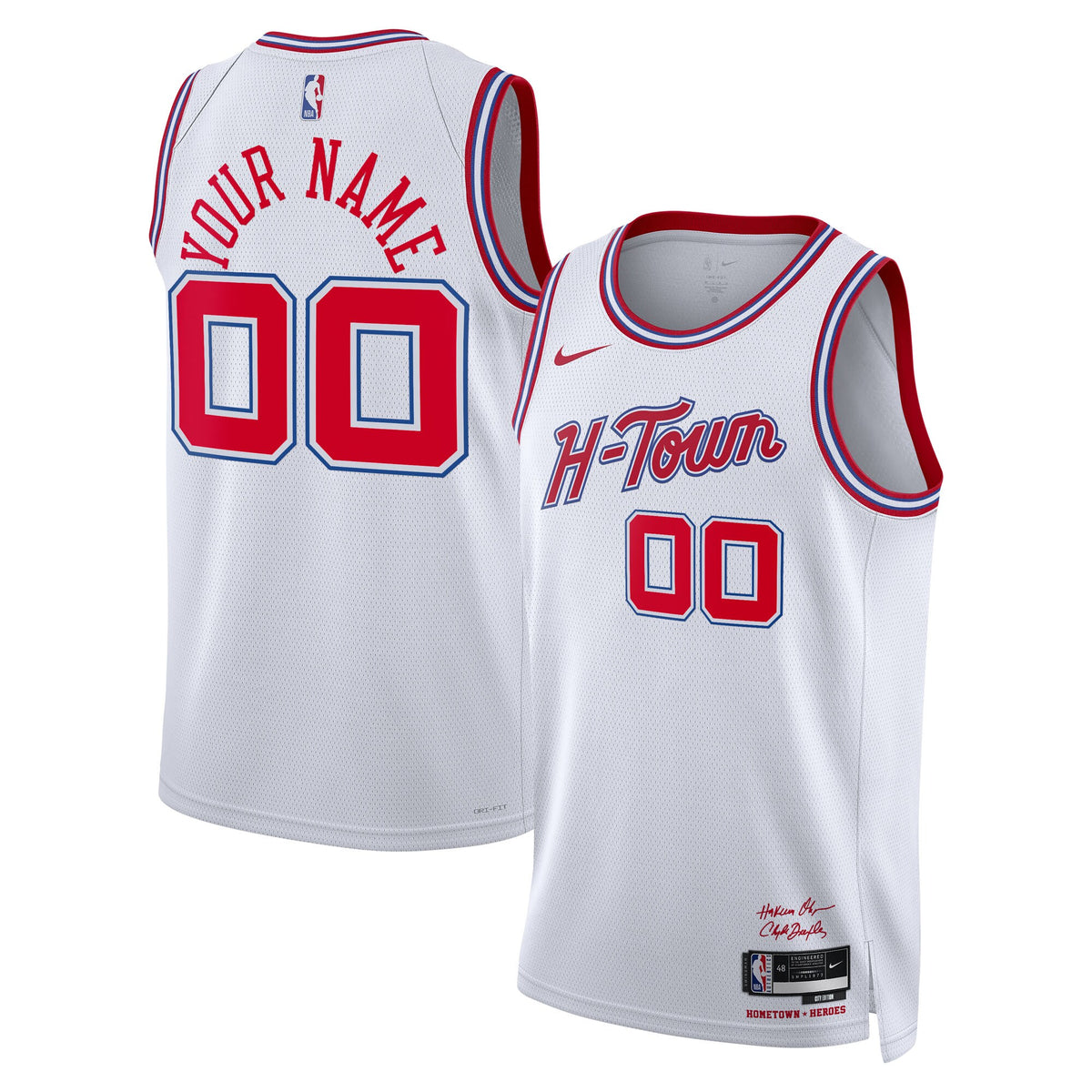 Nike  Houston Rockets 2025/26 City Edition Swingman Jersey - Custom - Unisex