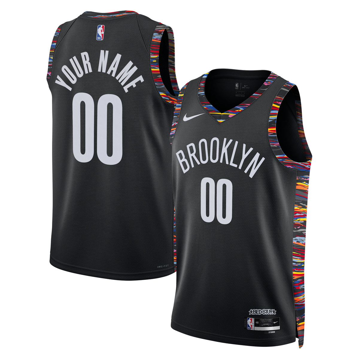 Nike  Brooklyn Nets 2025/26 City Edition Swingman Jersey - Custom - Unisex