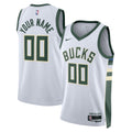 Milwaukee Bucks Nike Association Swingman Jersey - Custom - Unisex