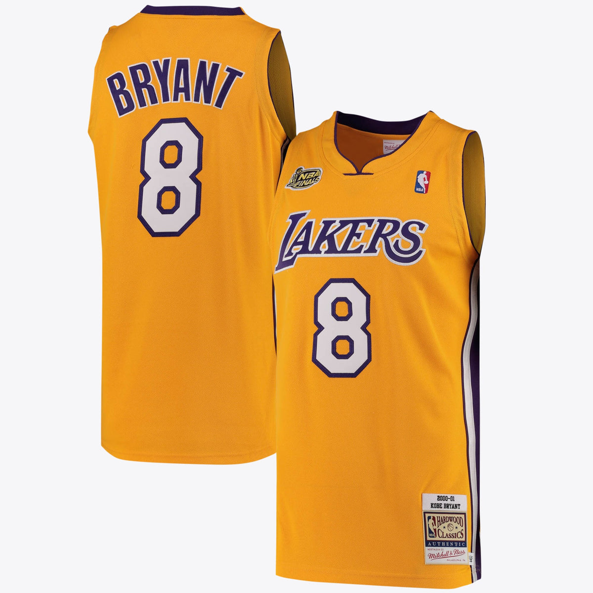 Kobe Byrant Hardwood Classics 2000-01 Authentic Jersey By Mitchell & Ness - Mens