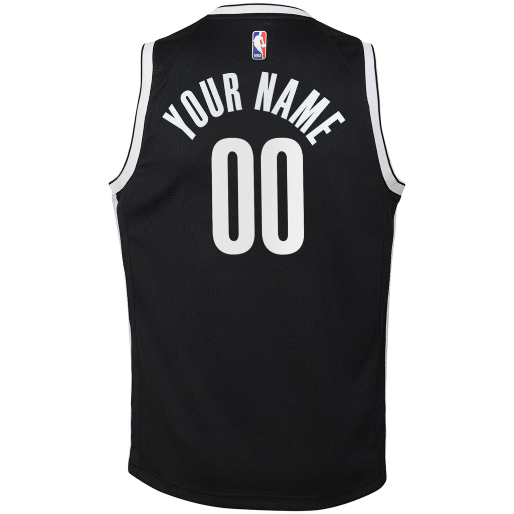 Brooklyn Nets Nike Icon Swingman Jersey - Custom - Youth
