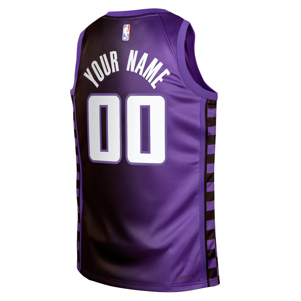 Sacramento Kings Nike Replica Statement Swingman Jersey - Custom - Youth