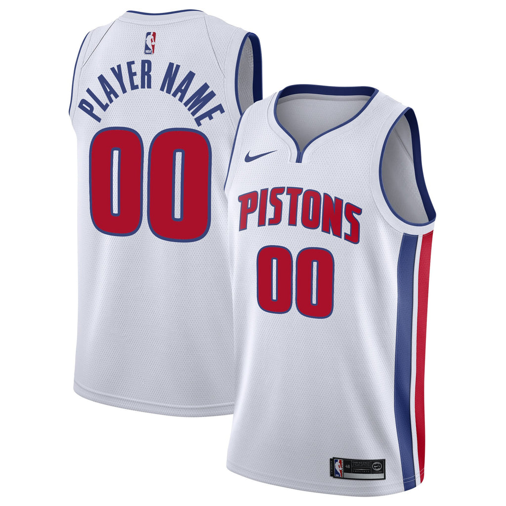 Detroit Pistons Nike Association Swingman Jersey - Custom - Youth