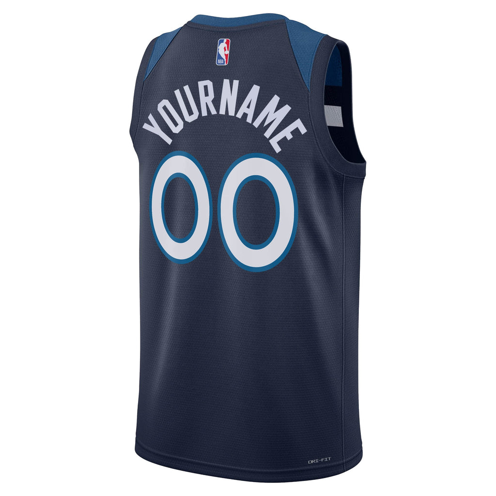 Minnesota Timberwolves Nike Icon Swingman Jersey - Custom - Youth